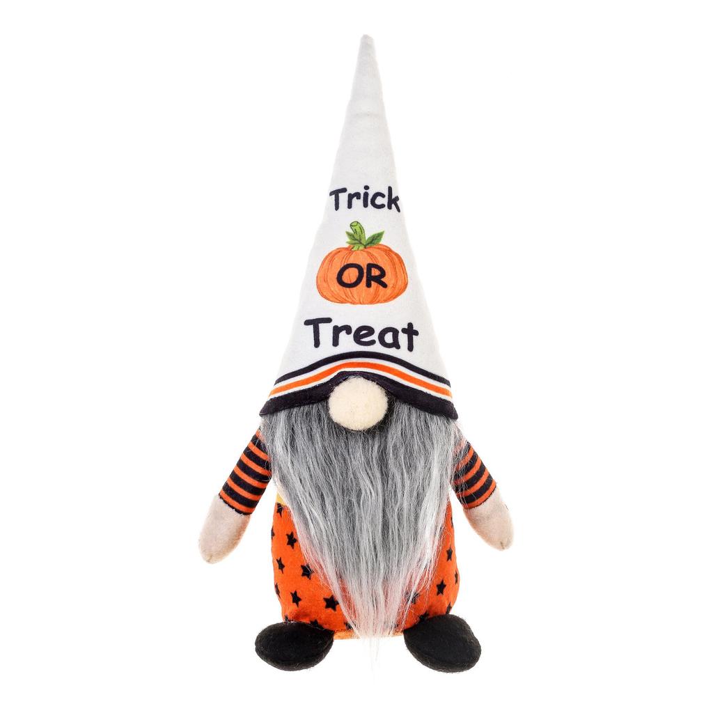 Rudolph Faceless Old Man Gnome Halloween Decor Figurine