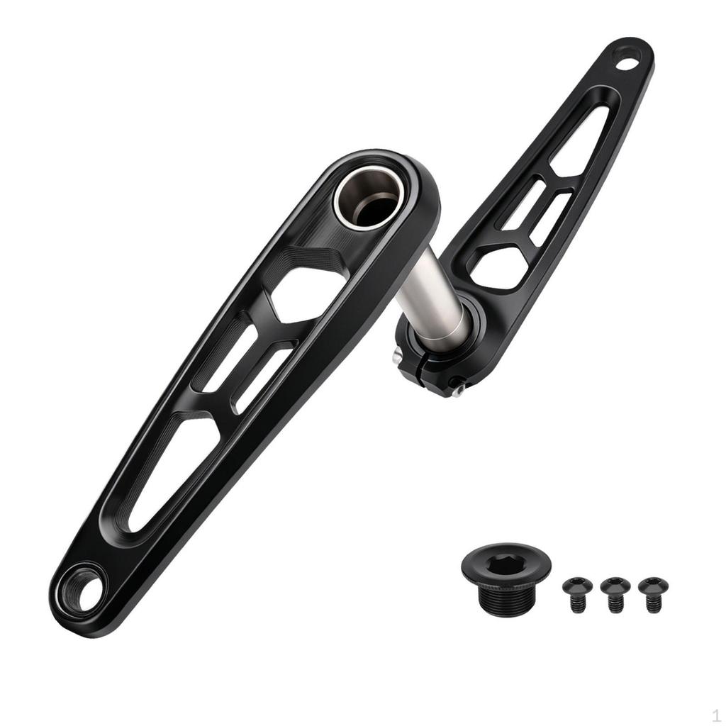 Cycle Crank Arm Assembly Direct Attachment Arms with Spindle 165 Mm Crankset for Mountain