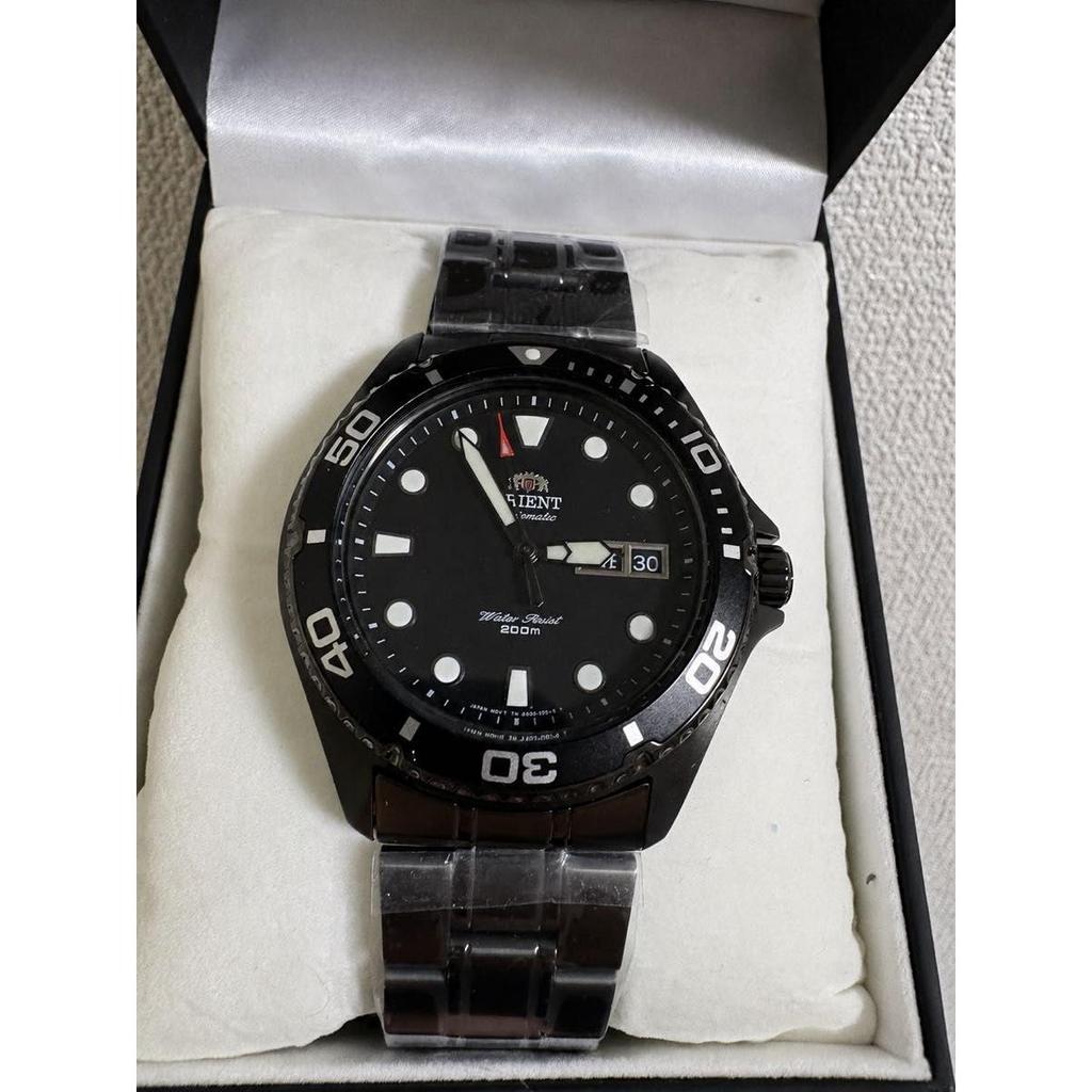 Used [Unused] ORIENT FAA02003B9 RAY RAVEN II Automatic Winding Men's All Black Overseas Limited