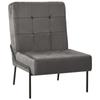 Day and Night - Day and Night Dark Gray Velvet Relaxation Chair 65x79x87 Cm