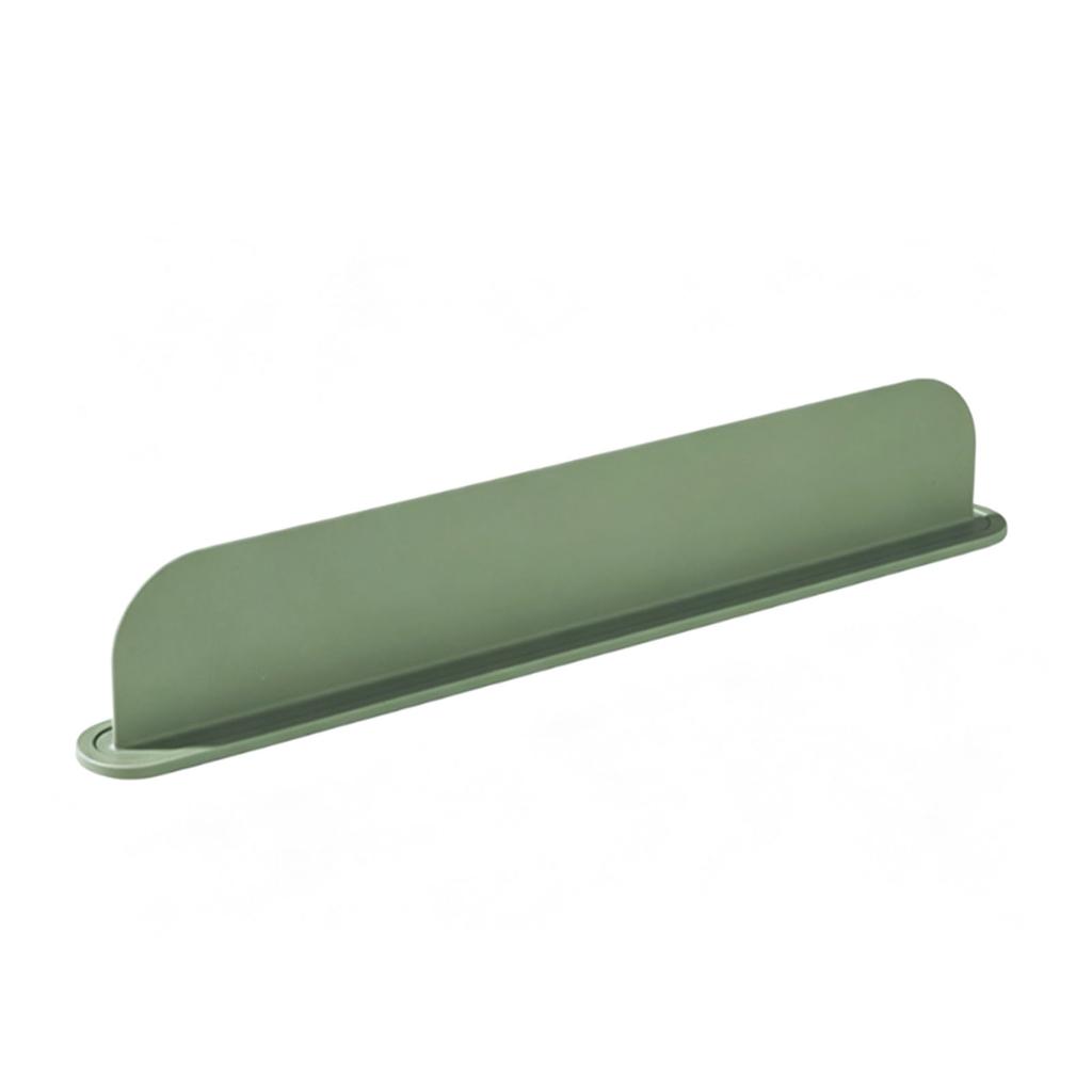 Silicone Sink Splash Guard Reusable Kitchen Water Deflector 49cm Splash Protector for Sink Keeps Counter Dry Olive Green
