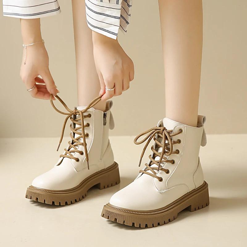 

Модные новые женские ботильоны, модные бархатные теплые ботинки на толстом каблуке для женщин, обувь на платформе, повседневные женские ботинки для отдыха на открытом воздухе 42