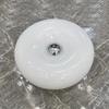 LED-Wandleuchte Cremefarbener Donut-Stil mit Touch-Schalter, Moderne Innenraumdekorationsbeleuchtung für Schlafzimmer, Wohnzimmer, Esszimmer, Arbeitszimmer und Heimambiente