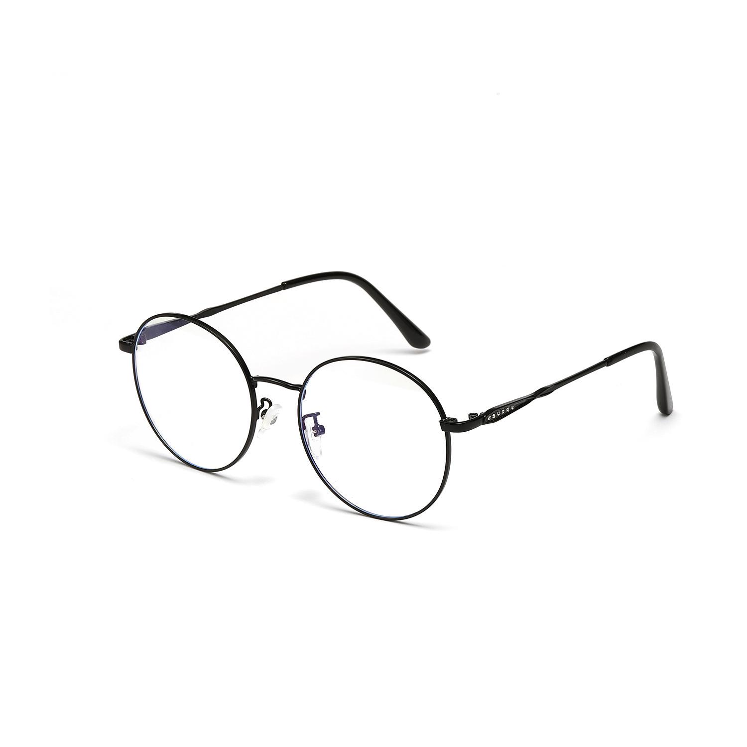 Круглые литературные цветные оправы для очков Xunge - Унисекс металлические очки без диоптрий