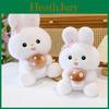 Plush Bunny Toy With Super Soft Short Pile And Children Sleep Decor