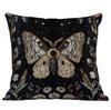 New Imitation 3d Butterfly Printed Pillowcase Retro Home Sofa Cushion Pillowcase Decoration