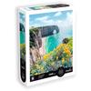 Puzzle - SENTOSPHERE - Calypto - 1000 Pieces - The Cliffs of Etretat - Normandy - Silky Touch - From 9 Years