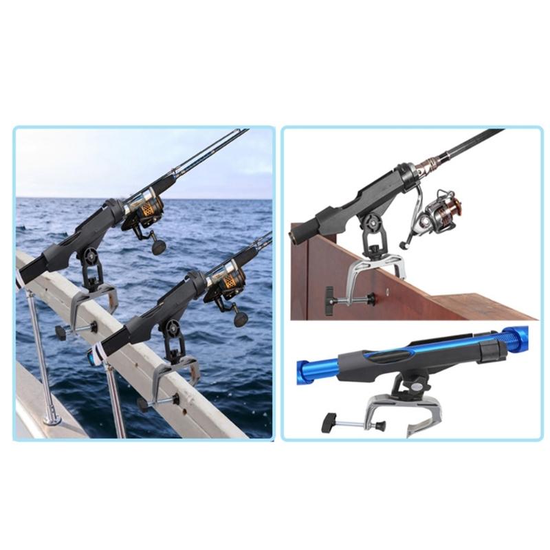 Adjustable Boats Fishing Rod Holder Boats Rotatable Folding Fishing Rod Rack for Secure Angling Experience