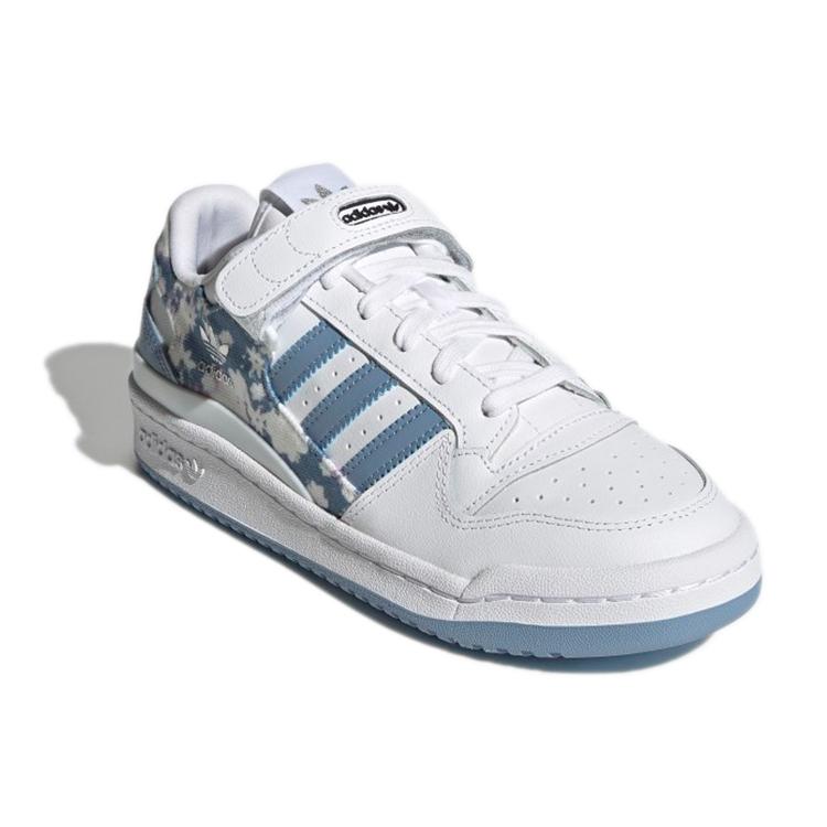 adidas Forum Low Kwiatowy Ambientowy Niebieski Damskie GW4854