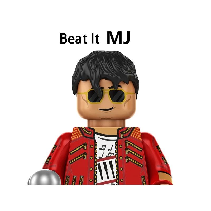 King Or Pop MJ Byggeklodser Michael Mini Action Figur Legetøj