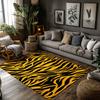 Cozy Area Rug Non Slip Washable Indoor Outdoor Carpet Modern Abstract Geometric Pattern Home Decor Living Room Bedroom Floor Mat