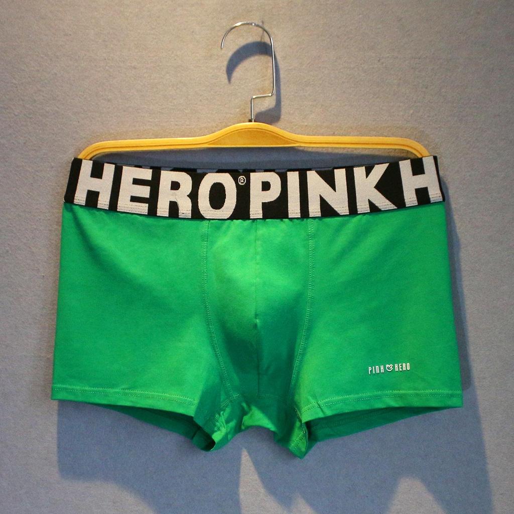 Men's Pure Cotton Breathable Boxer Briefs - Sporty Mid-Rise Fashion.
