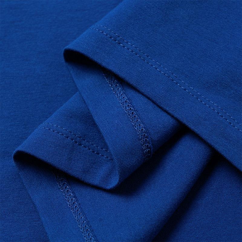 Armani Exchange SS22 Letter Print Cotton Slim Fit Crew Neck Short Sleeve T-Shirt Men T-Shirt Ultramarine-Blue 3LZTCZ-ZJE6Z-1507