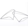 A~Pillar Tweeter Speaker Trim For Benz C Class W205 16~21 Front Door ABS Silver