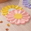 Daisy Flower Heat Insulation Mat Simple and Durable Cute Japanese Silicone Placemat Ins Coaster Anti-scalding Pot Mat
