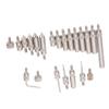 22 Pcs 0.01mm Accuracy Dial Indicator Tips Carbon steel Pointed Tip Set  For Precision Measurement