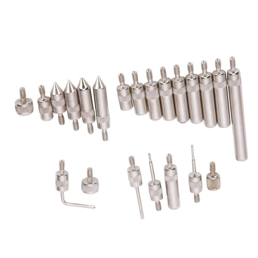 22 Pcs 0.01mm Accuracy Dial Indicator Tips Carbon steel Pointed Tip Set  For Precision Measurement