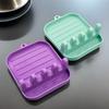 Multi Functional Spatula Rack Kitchen Tools Shelf Household Table Top Card Slot Type Hole Free Pot Cover Spatula Frame