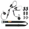 Tajima New Standard Safety Waist Belt Retractable with Auxiliary Waist Belt Size M Waist Sizes Up To Set with Easily Removable Compact Retractor That