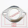 1Pc Universal Exhaust Flange Gasket High Temperature Reinforced Sealing Pad for Car Muffler Joint Replacement