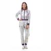 Halloween new wandering earth silver glossy astronaut spacesuit top pants COS parent-child performance suit