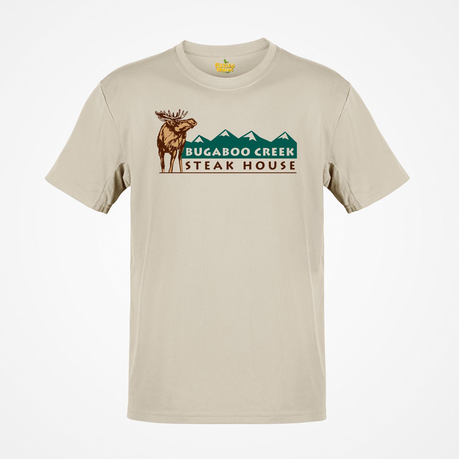 Bugaboo Creek Steak House T-Shirt - Steakhouse Industry Defunct Logo Tee XL