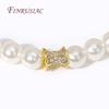 18K Gold Plated Inlaid Zircon Metal Spacer Beads, Double Side Bead Caps Bead For DIY Beading Jewelry Accessories Findings