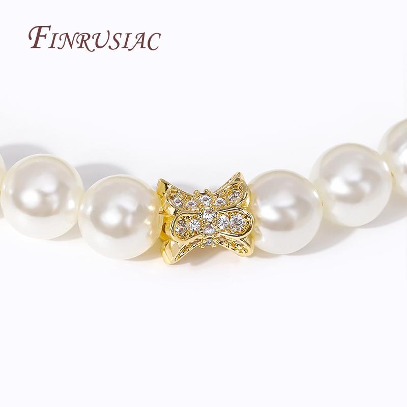 18K Gold Plated Inlaid Zircon Metal Spacer Beads, Double Side Bead Caps Bead For DIY Beading Jewelry Accessories Findings