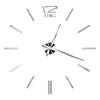 Modern Design Large Wall Clock 3D DIY Quartz Clocks Watches Acrylic Mirror Stickers Living Room Home Decor Horloge
