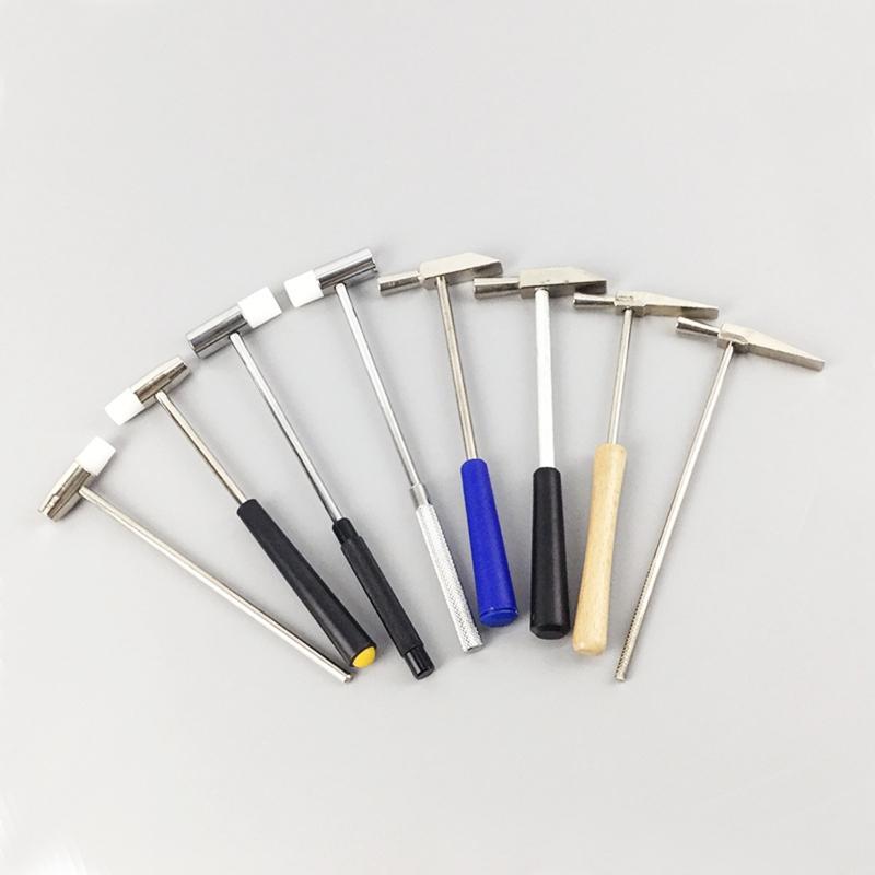 Portable Watchmakers Hammer for Creative Style Jewellers Mini Lightweight Model Craft Hammer Small for DIY Maintenance T