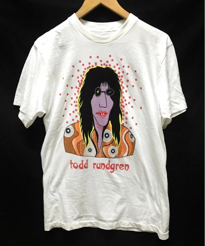 VINTAGE 80s TODD RUNDGREN T-shirt S-5XL