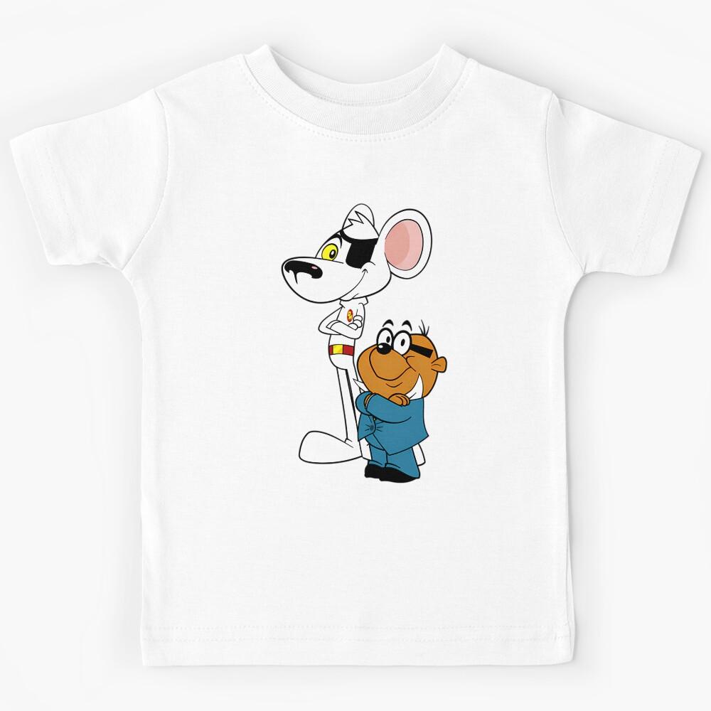 Retro Mouse Funny 80s Movie Cartoon Vintage Kids T-Shirt 170