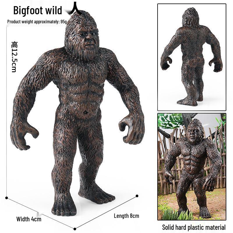 Bigfoot Mythical Ape-Man Static Model Ornament Toy
