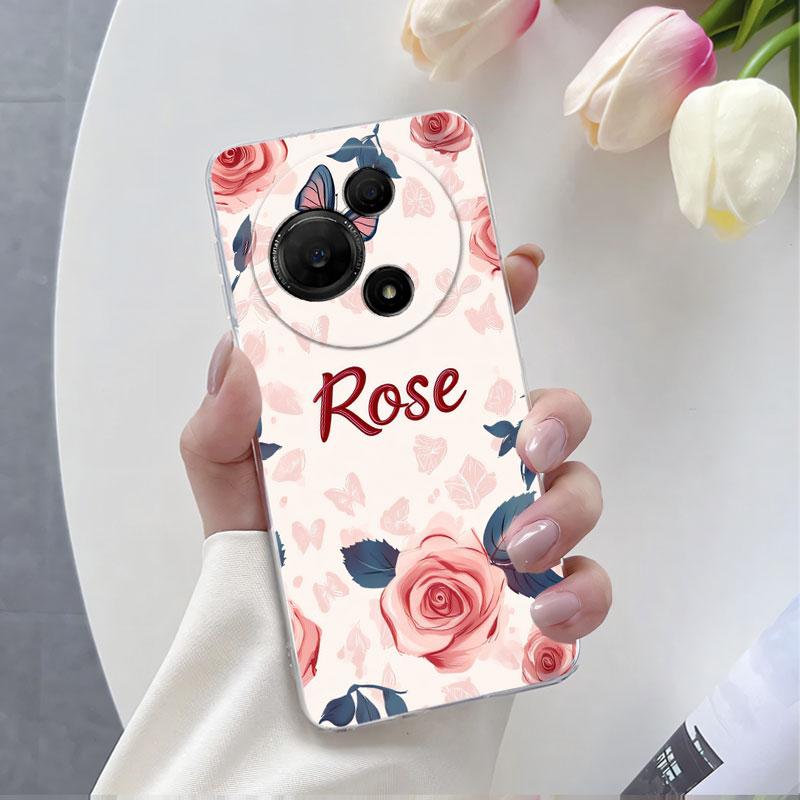 

For TCL 60 NxtPaper /TCL 60 SE NxtPaper Case Flower Marble Phone Case For TCL 60 XE NxtPaper Clear Soft Silicone Protect Cover TCL 60XE NxtPaper 5G
