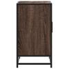 Bathroom Vanity Cabinet Brown Oak Effect 65 X 33 X 60 Cm