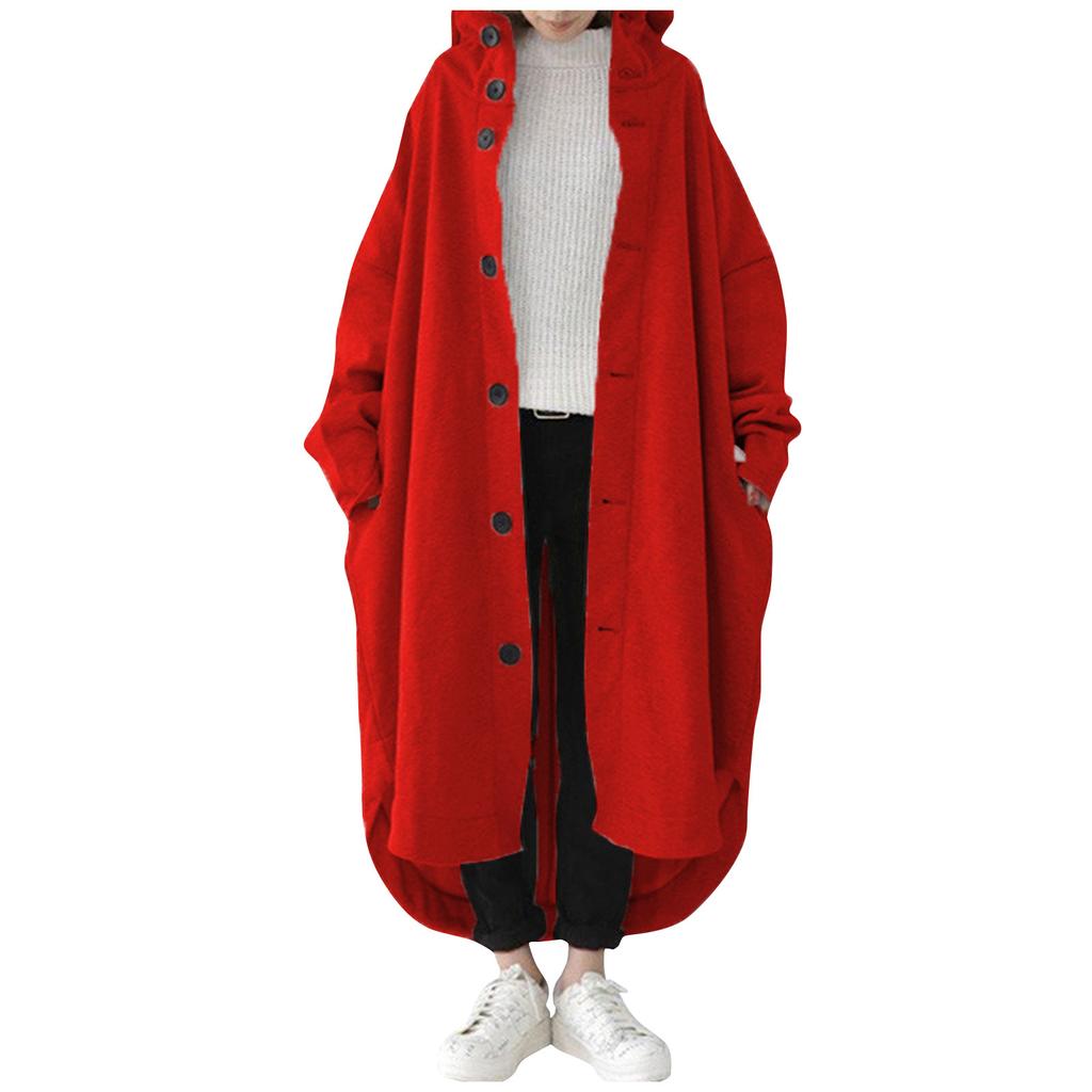 Kadın Büyük Boy Kapşonlu Ceketler Rahat Tam Fermuarlı Kapşonlu Sweatshirt Uzun Kollu Erkek Arkadaş Dış Giyim Cepli