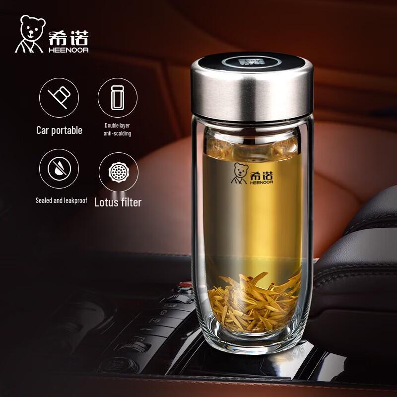 Heenoor Double-Layer Glass Mug