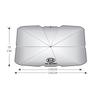 AANY1 Car Sunshade Umbrella Front Windshield Sunshade Uv Umbrella For KIA KN K3 K5 Sportage Sorento Picanto Ceed RIO 2 3 4 Accessories