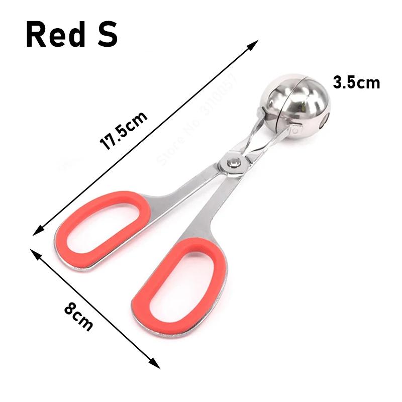 Meatball Maker 304 Stainless Steel Stuffed Meatball Clip DIY Fish Meat Rice Ball Maker Mold Tools Kitchen Convenient Gadgets