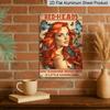 2D Flat Redheads Are Sunshine & Hurricane Wall Sign - Empowering Redhair-Themed Aluminum for, Office, or Decor - 8×12 Inch Redhead Pride Decoration