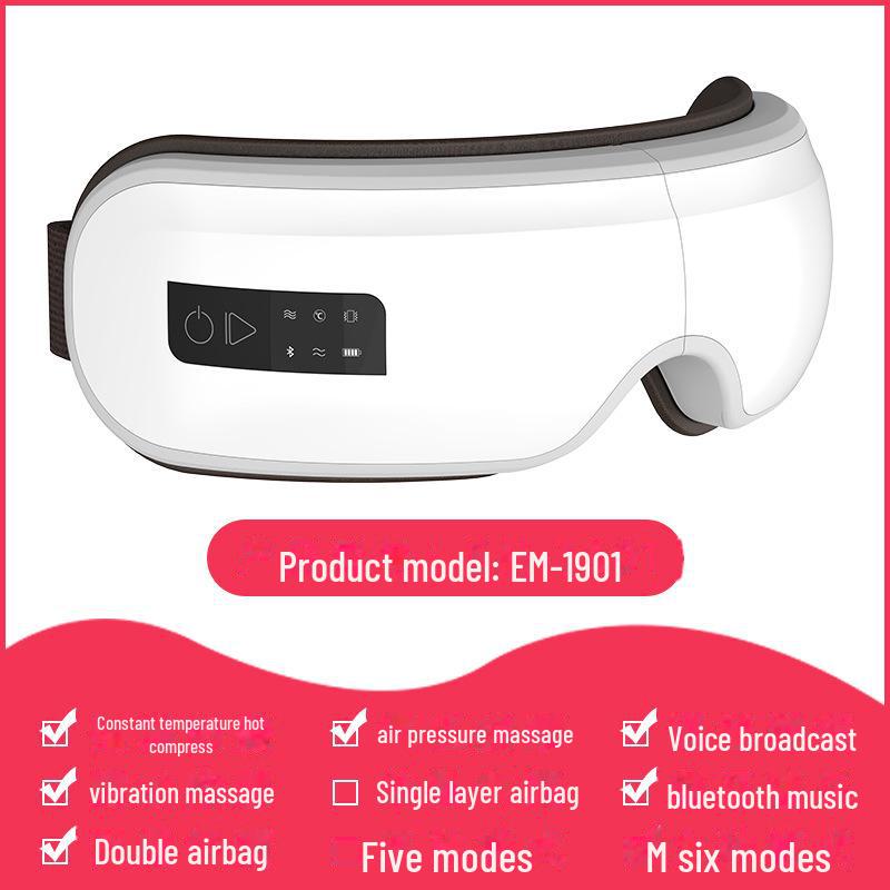 Foldable Eye Massager with Music & Heating - Children's Eye Protection Gift