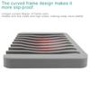 Silicone Soap Dish Drain Soap Tray Self Draining Soap Holder Bathroom Soap Rack Shower Soap Storage Rack Bathroom Accessories