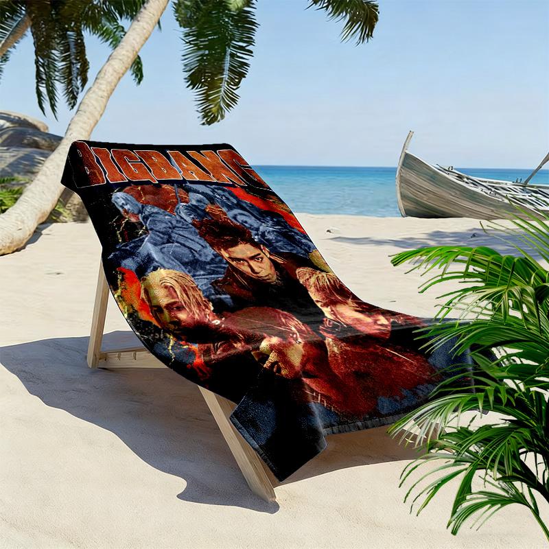 Vibrant Youth Expressions Beach Towel Outdoor Camping Beach Towel for Vacation Photos Quick-drying Swim Towel Swim Seaside Outdoor Picnic Beach Mat