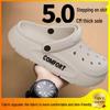 Lightweight Perforated Shoes for Couples, Anti Slip Summer Sandals, Durable for Outdoor Driving for Both Men and Women.