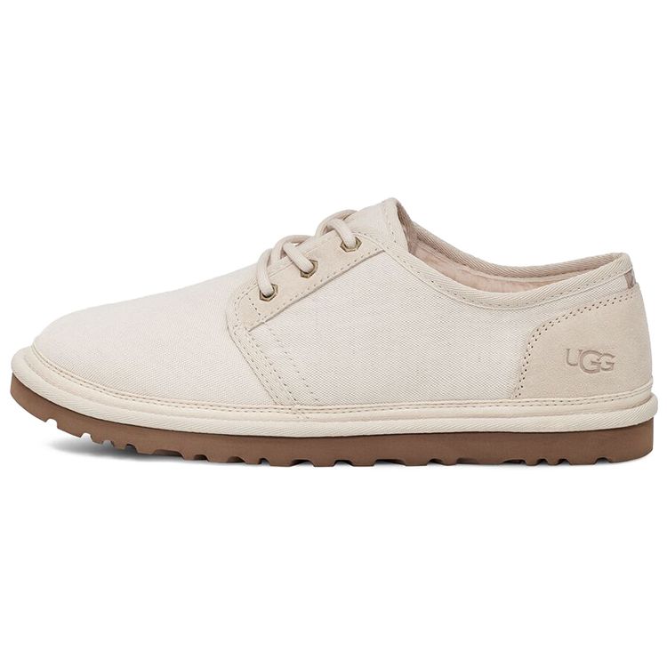 UGG Neumel Suede Warm Lined Low Top Casual Shoes Men sneaker Off-White 1129070-WHTC 42