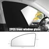 4 pieces of car side window sunshades, summer sunshades, UV reflective magnetic car privacy curtains