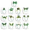 StPatricks Day HairHoop for Irish National Day Celebration Glittering Powder Headband for Theme Party Festival Gathering