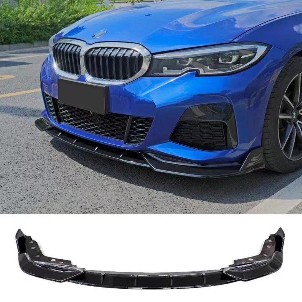 Fits 2020-2022 BMW New 3 Series Front Lip Shovel Front Bumper Modification Kit G20/G28.