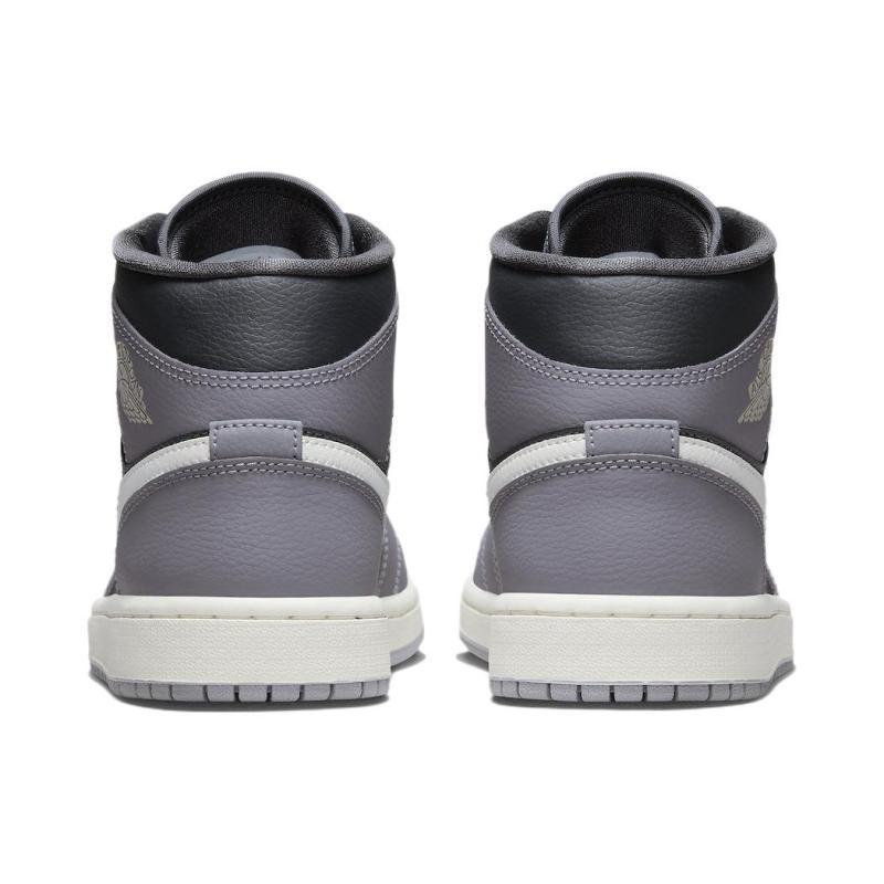 Air Jordan 1 Mid 'Cement Grey' Women's Jordan BQ6472-022