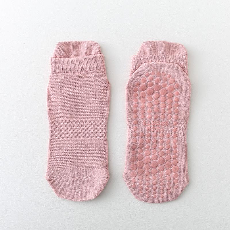 

Women s Non-Slip Cotton Mesh Yoga Socks – Spring/Summer Pilates & Fitness Socks One Size [35-41] розовый